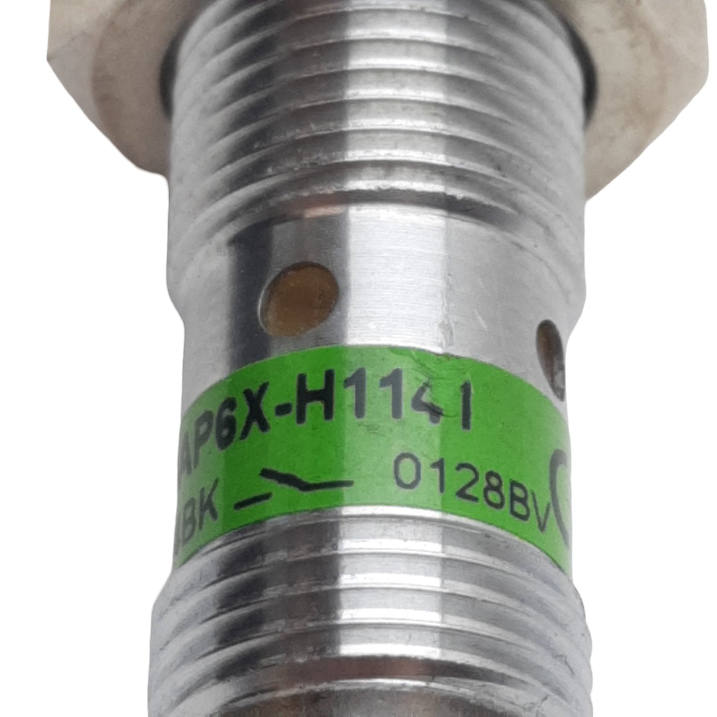 Used Turck NI8U-M12-AP6X-H1141 Proximity Sensor PNP NO, 8mm, 10-30VDC, 4-Pin M12 Male