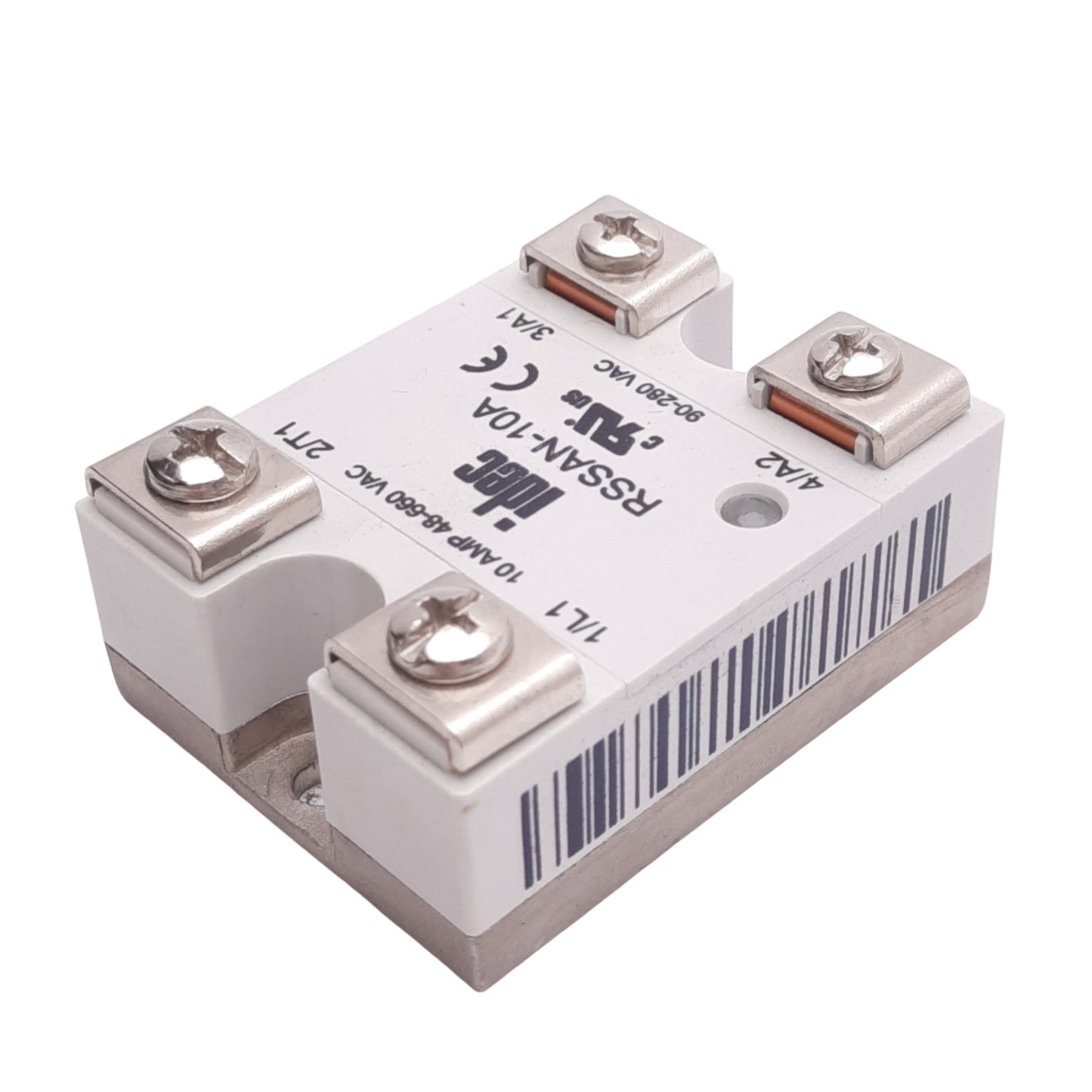 New IDEC RSSAN-10A Solid State Relay, SPST-NO, 660VAC 10A Max, 90-280VAC Control