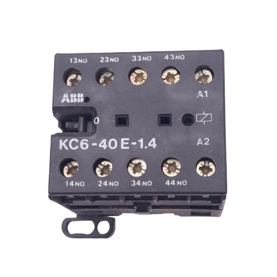 Used ABB KC6-40E-1.4 Mini Contactor Relay, 4NO, 400VAC Switching, 24VDC Coil