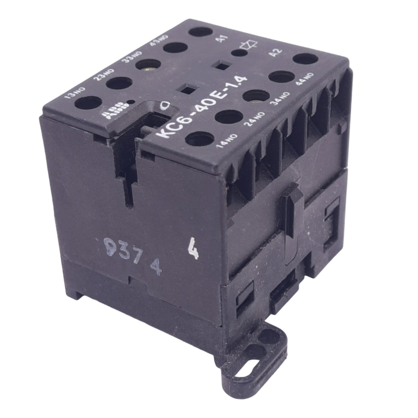 Used ABB KC6-40E-1.4 Mini Contactor Relay, 4NO, 400VAC Switching, 24VDC Coil