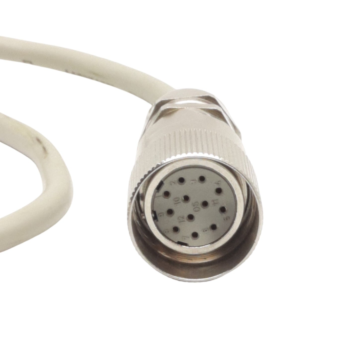 Used Heidenhain Linear Encoder Cable For EXE 650 Series Encoders, 5VDC, M23 12-Pin