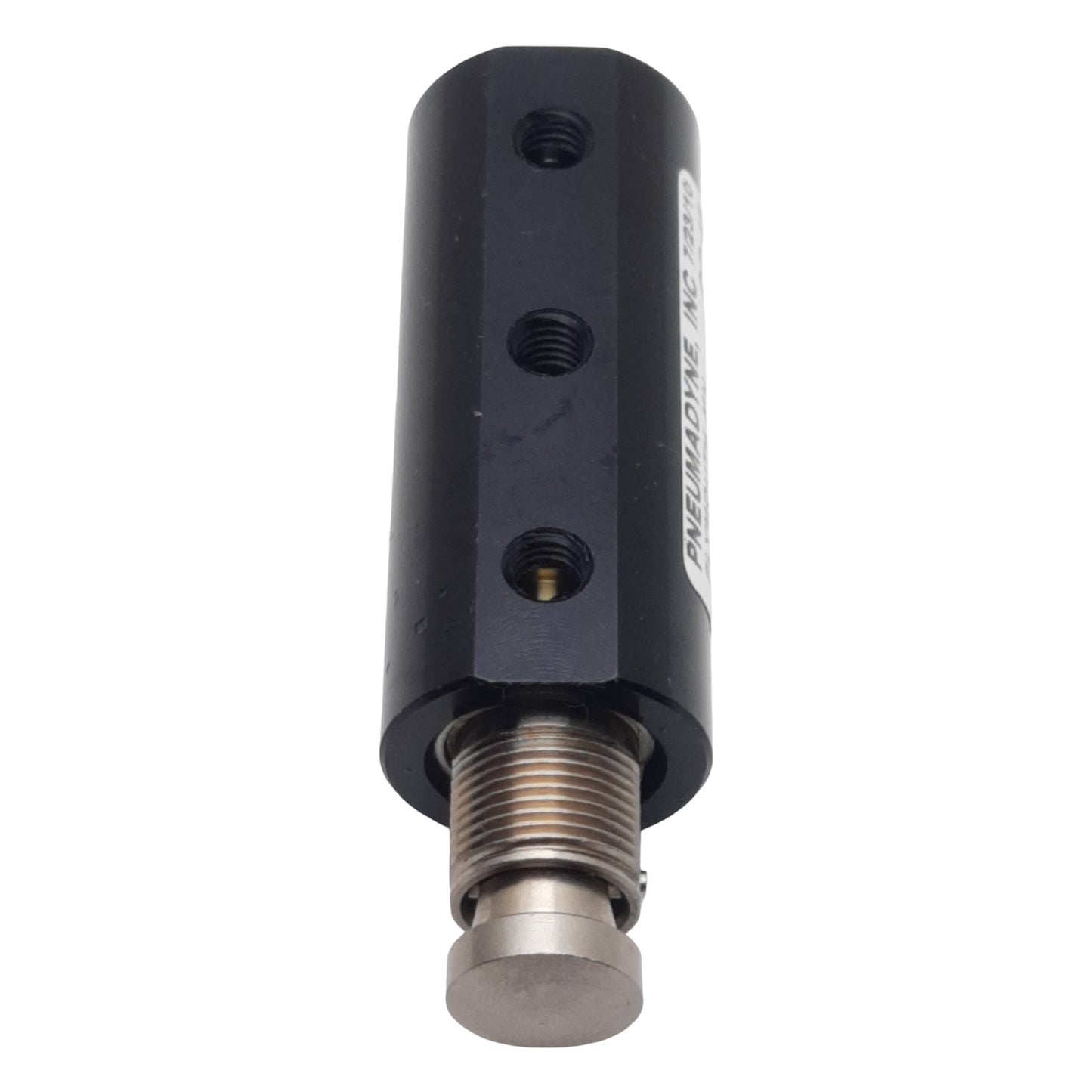 New Pneumadyne AM45-100-SR Pushbutton Air Control Valve, 5/4-Way, #10-32, 0-125psi