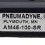 New Pneumadyne AM45-100-SR Pushbutton Air Control Valve, 5/4-Way, #10-32, 0-125psi