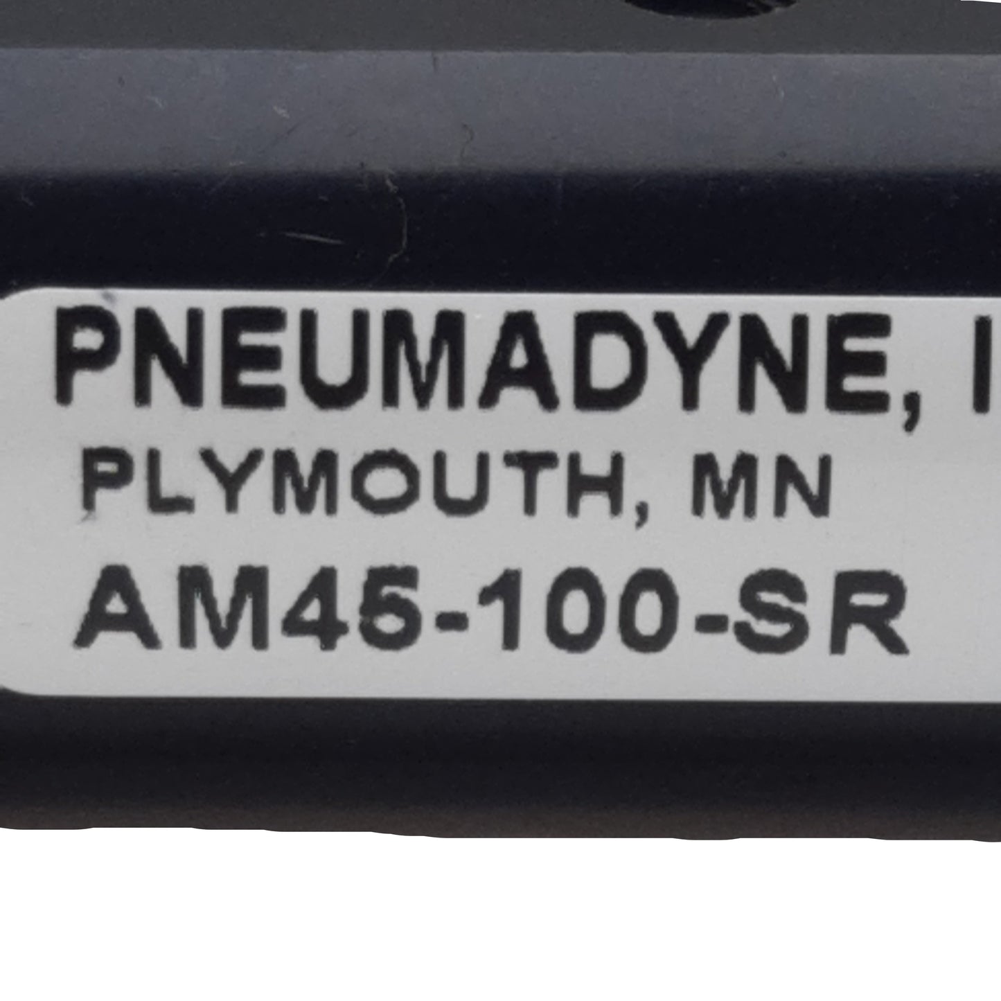 New Pneumadyne AM45-100-SR Pushbutton Air Control Valve, 5/4-Way, #10-32, 0-125psi