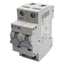 Used Eaton WMZS2C05 Circuit Breaker, 2-Pole, 5A 277VAC/48VDC, DIN Rail Mount