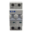 Used Eaton WMZS2C05 Circuit Breaker, 2-Pole, 5A 277VAC/48VDC, DIN Rail Mount
