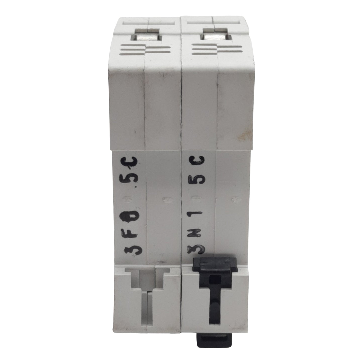 Used Eaton WMZS2C05 Circuit Breaker, 2-Pole, 5A 277VAC/48VDC, DIN Rail Mount