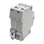 Used Cutler-Hammer WMS2D20 Circuit Breaker, 2-Pole, 20A 240/415VAC, DIN Rail