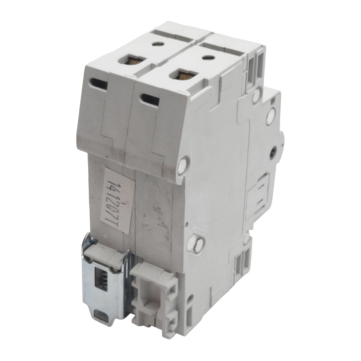Used Cutler-Hammer WMS2D20 Circuit Breaker, 2-Pole, 20A 240/415VAC, DIN Rail