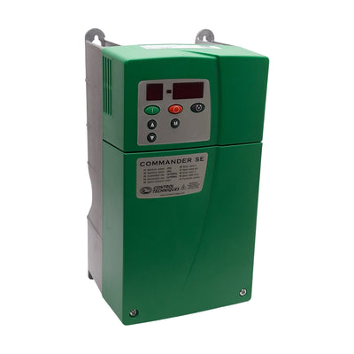 Used Control Techniques SE23400075 Commander SE VFD, 0.75kW, 3Ø 480VAC, 0-1000Hz