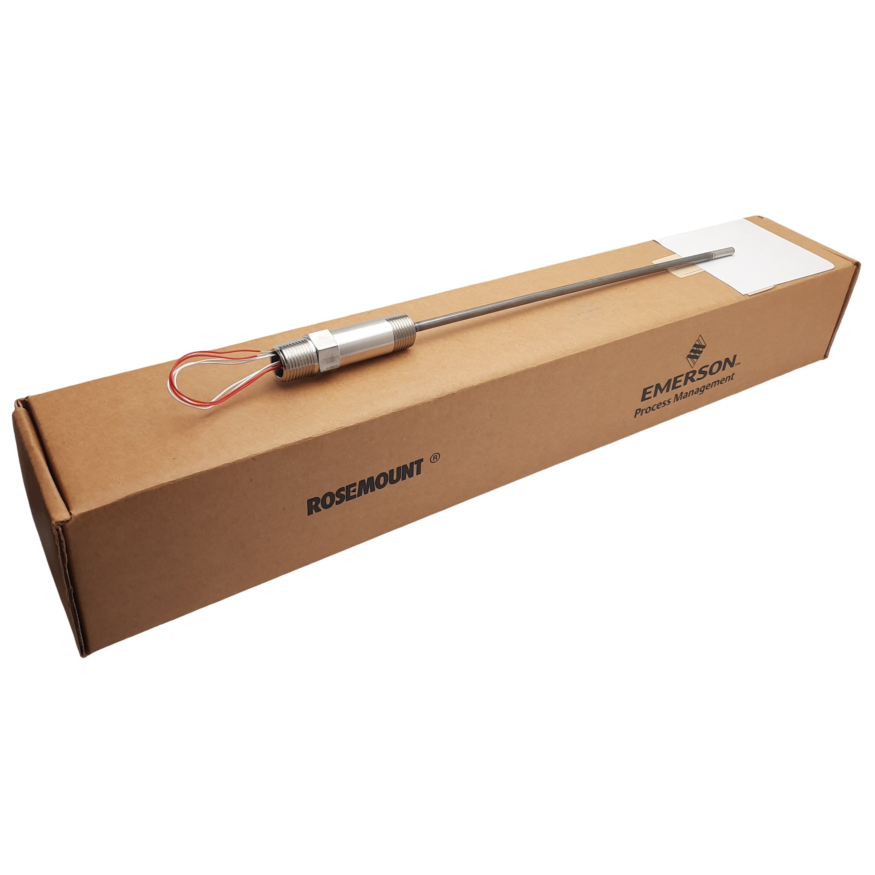 Rosemount 0068N11N00N120 RTD Temperature Sensor -58°~752°F, ø6mm x 12i ...
