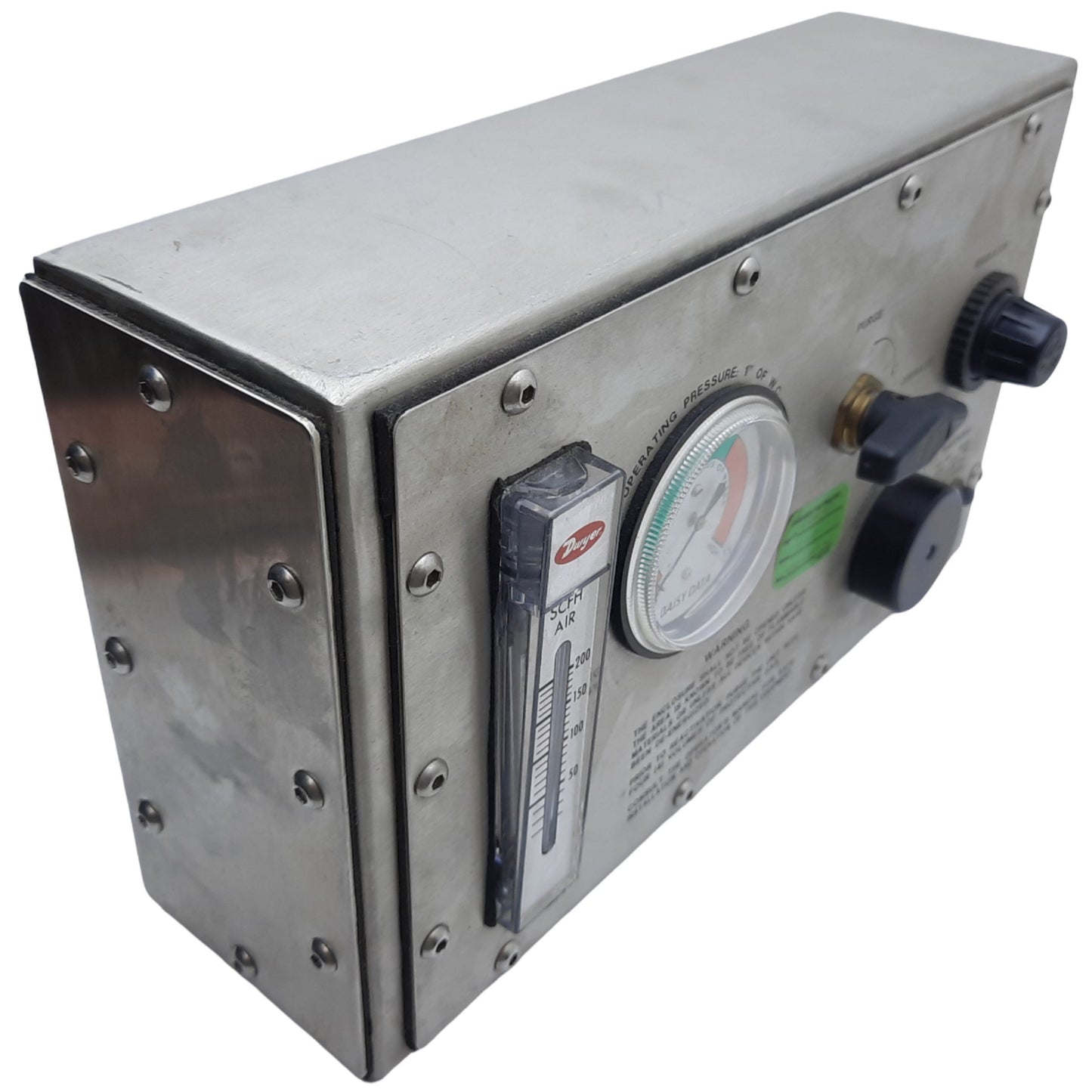 Used Daisy Data 9017 Z-Purge Operator Interface, 1" of W.C., 20-200 SCFH, 300W 120VAC