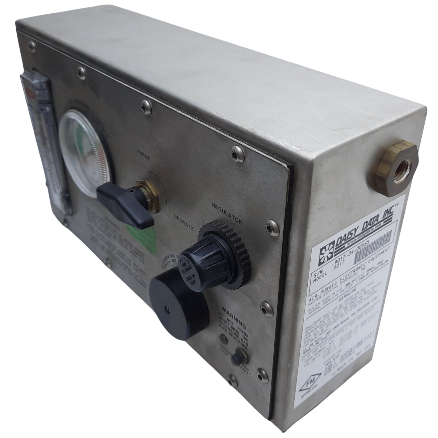 Used Daisy Data 9017 Z-Purge Operator Interface, 1" of W.C., 20-200 SCFH, 300W 120VAC