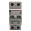 Used Cutler-Hammer WMS2D10 Circuit Breaker, 2-Pole, 10A 240/415VAC, DIN Rail