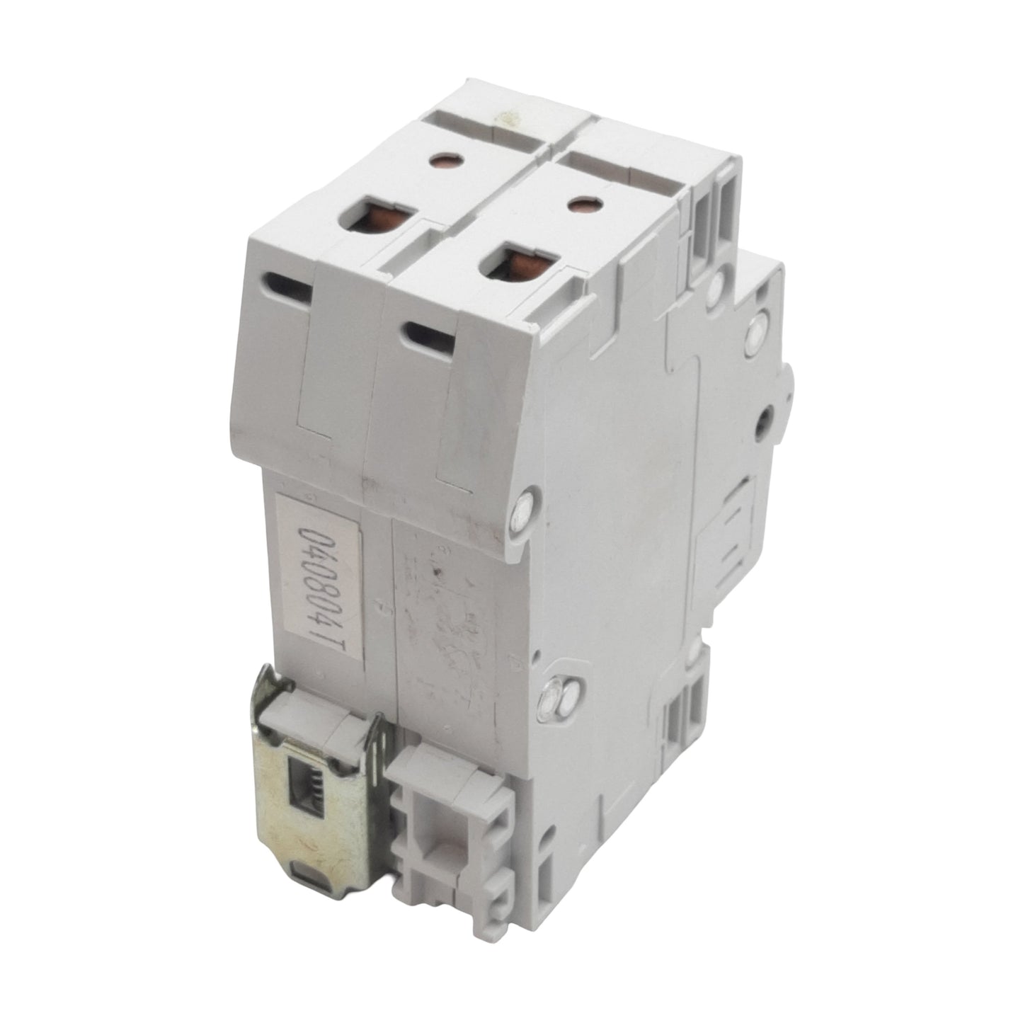 Used Cutler-Hammer WMS2D10 Circuit Breaker, 2-Pole, 10A 240/415VAC, DIN Rail