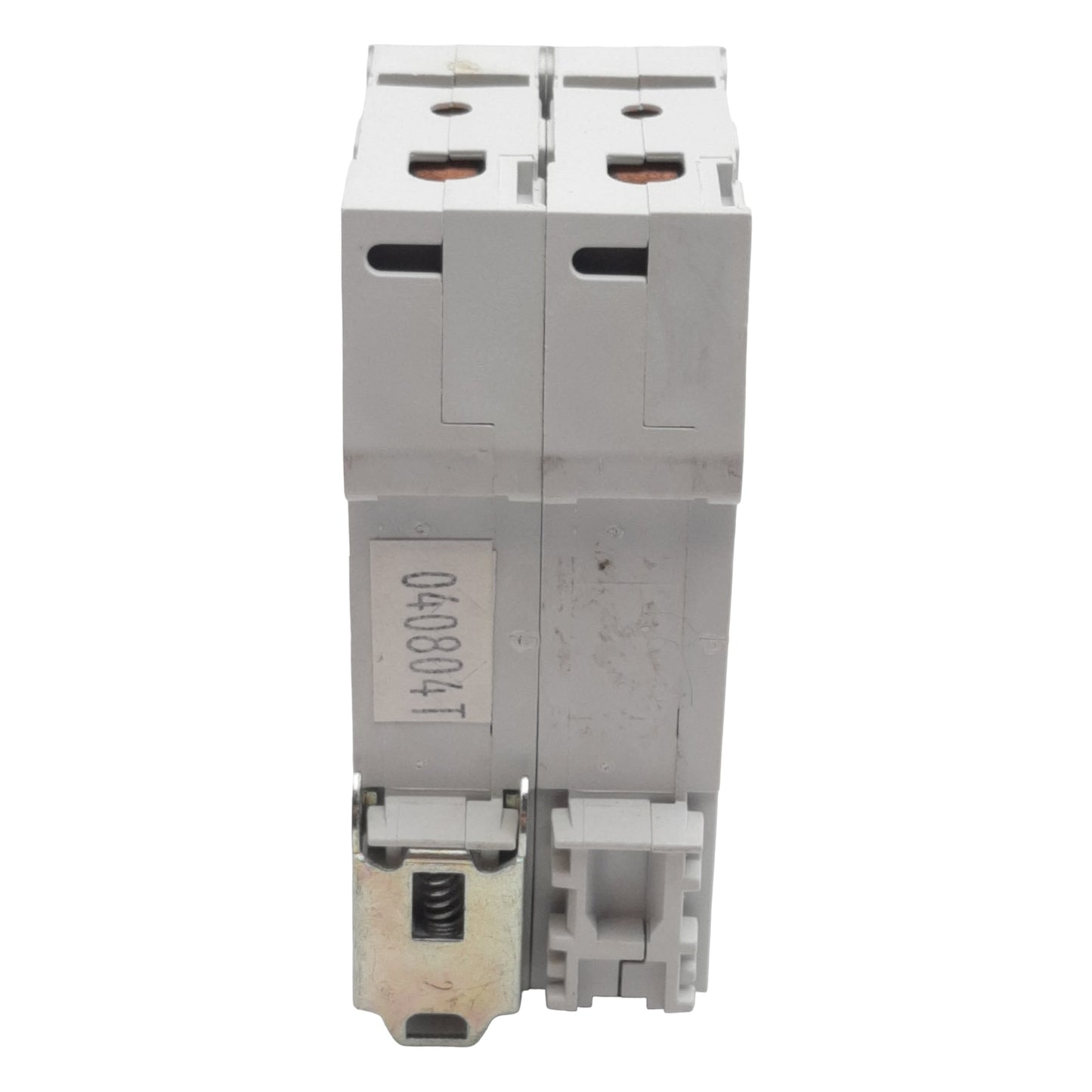Used Cutler-Hammer WMS2D10 Circuit Breaker, 2-Pole, 10A 240/415VAC, DIN Rail