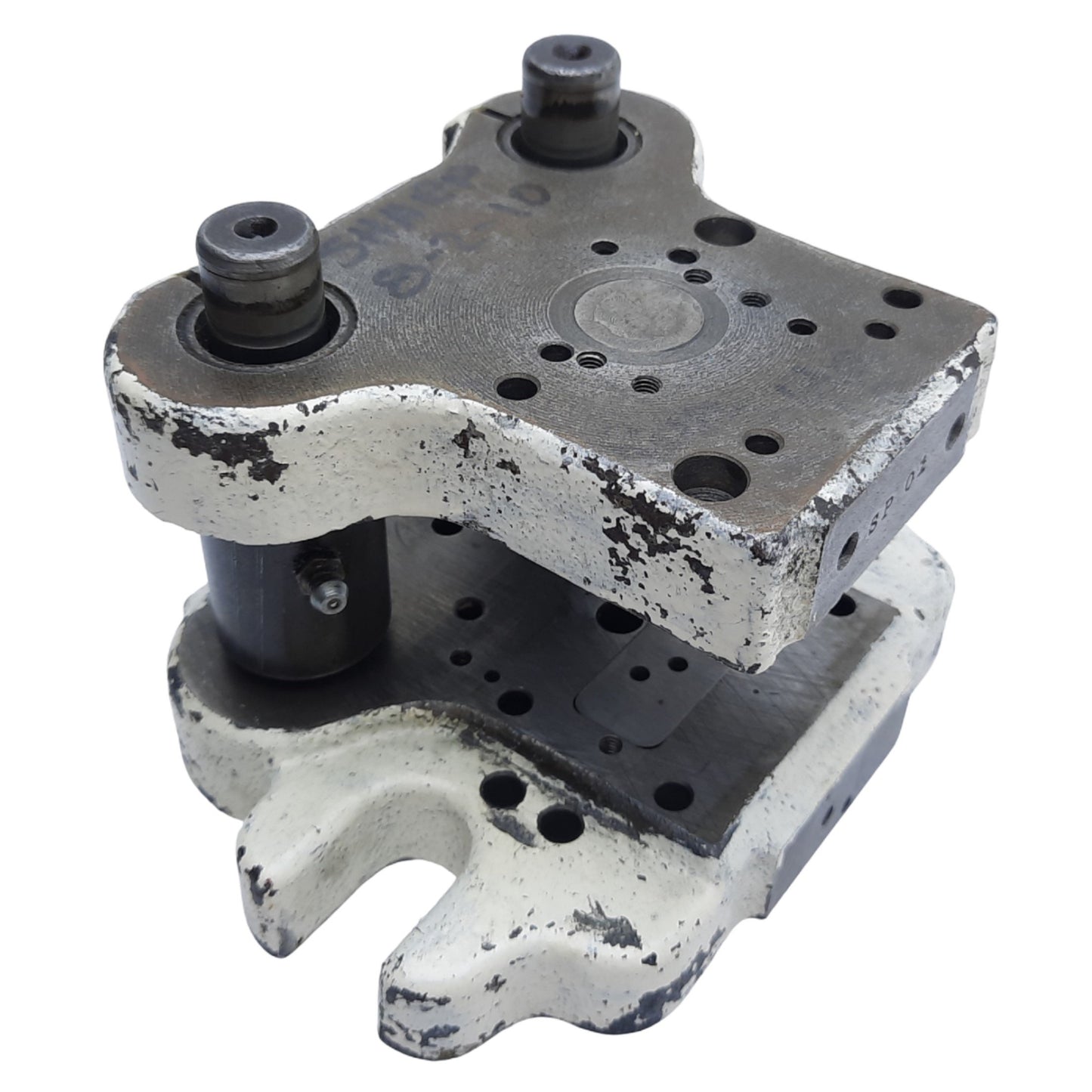Used Danly 0303-A1 Precision Shoe Die Set, Two Post & Two Shoe, 3" x 3" Shoe, ø3/4"