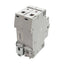 Used Cutler-Hammer WMS2D15 Circuit Breaker, 2-Pole, 15A 240/415VAC, DIN Rail