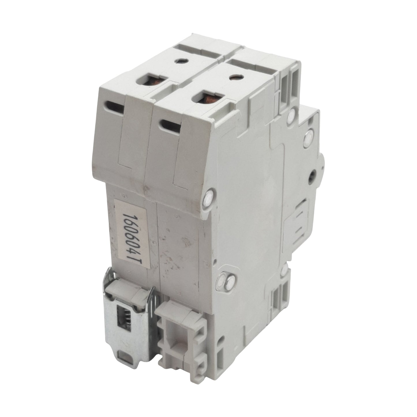 Used Cutler-Hammer WMS2D15 Circuit Breaker, 2-Pole, 15A 240/415VAC, DIN Rail