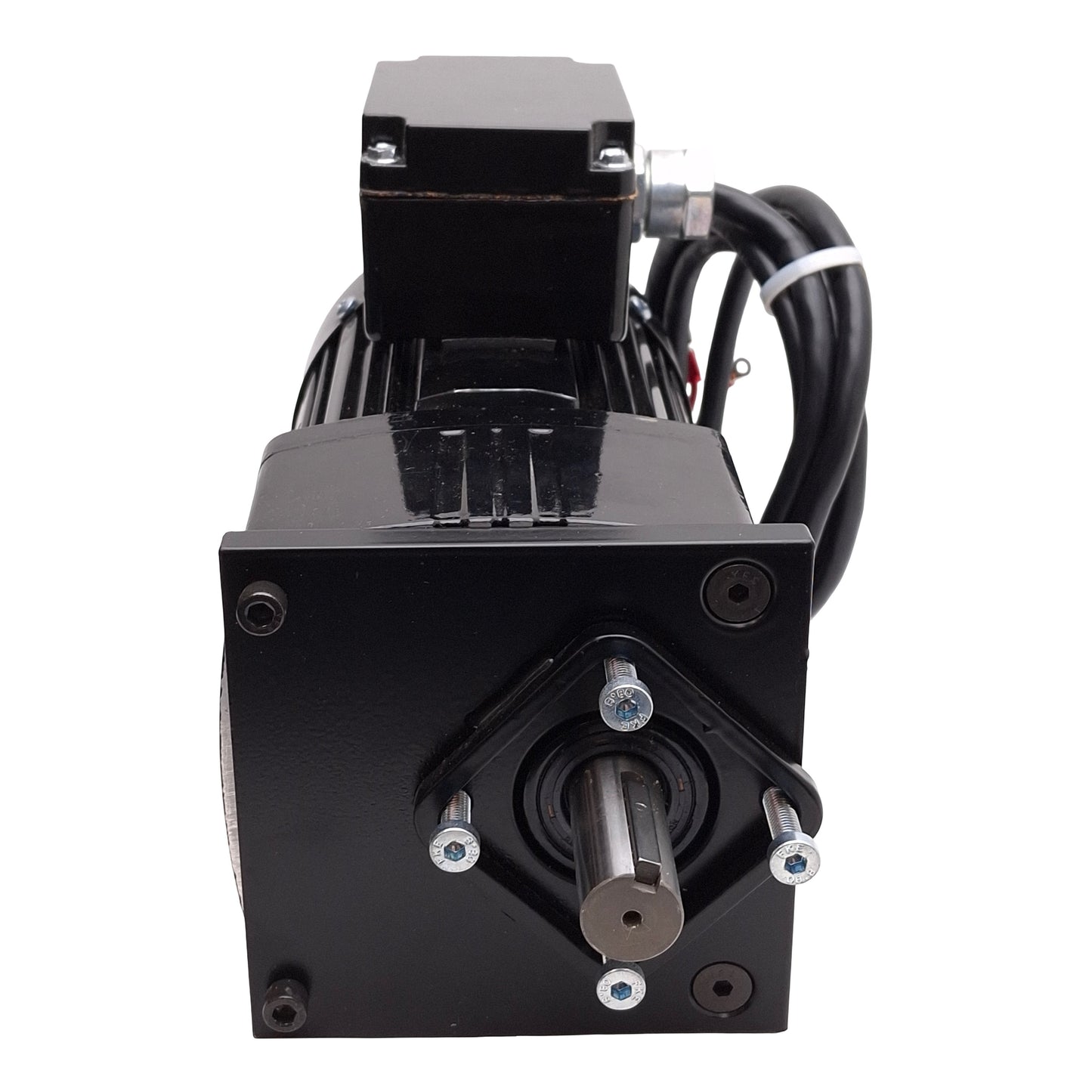 Used Bodine 42R6BFPP-F1 Gearmotor, 5:1, 3/8HP, 3Ø 230/460VAC, 58lb-in, ø3/4in Shaft