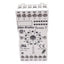 New Allen Bradley 700-HN203 Relay Socket, 11-Pin, 400VAC 10A Max, DIN Rail