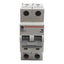 Used Cutler-Hammer WMS2C20 Circuit Breaker, 2-Pole, 20A 240/415VAC, DIN Rail