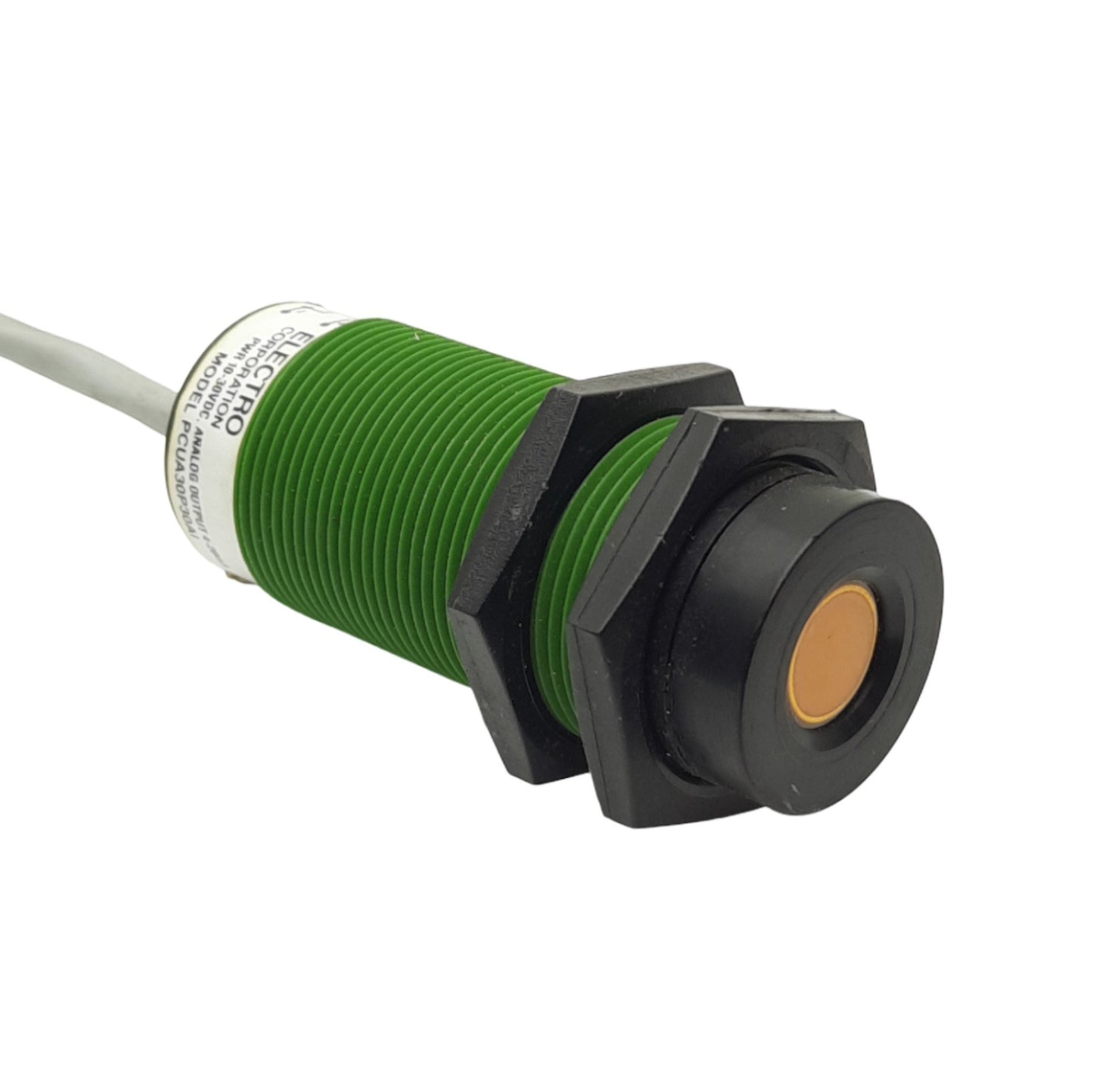 Used Electro Corp PCUA30P30A1 Proximity Sensor 30in Range, 10-30VDC, 4-20mA Out
