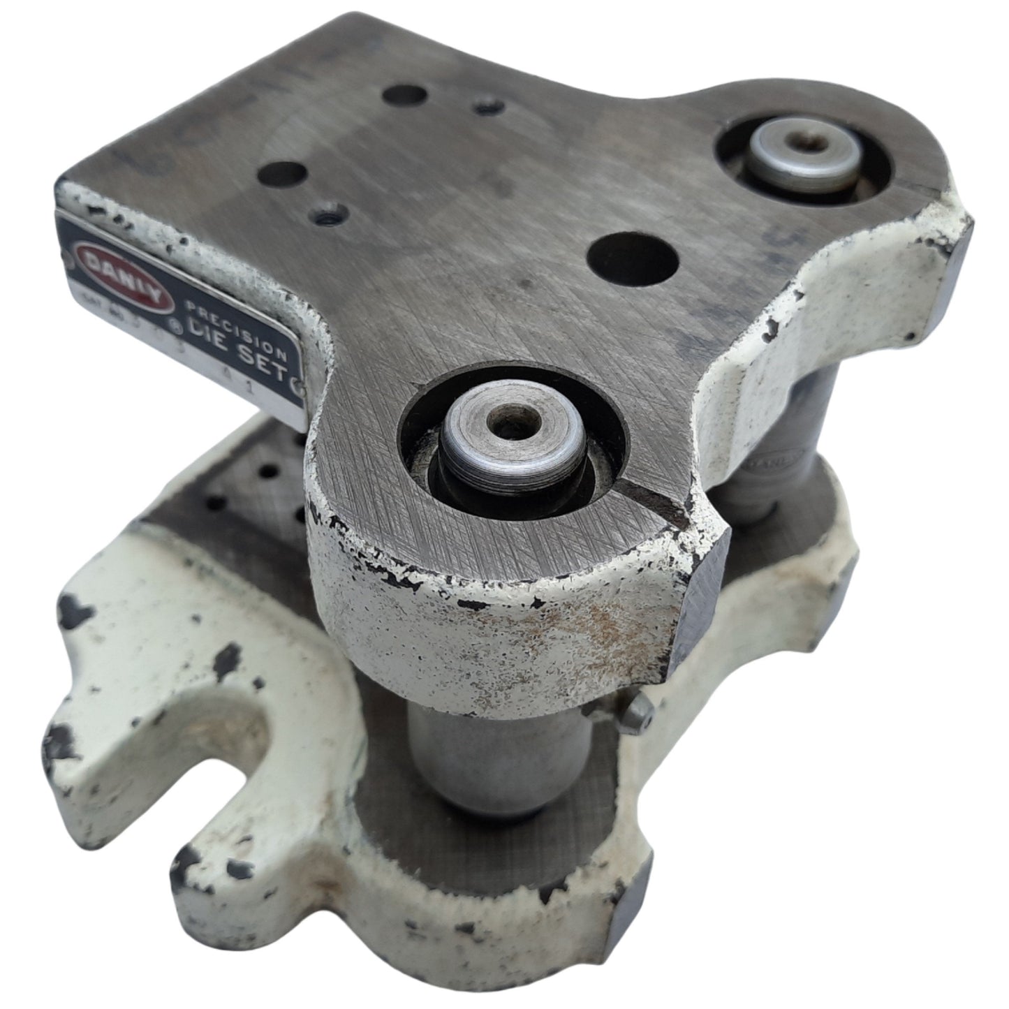 Used Danly 0303-A1 Precision Shoe Die Set, Two Post & Two Shoe, 3" x 3" Shoe, ø3/4"