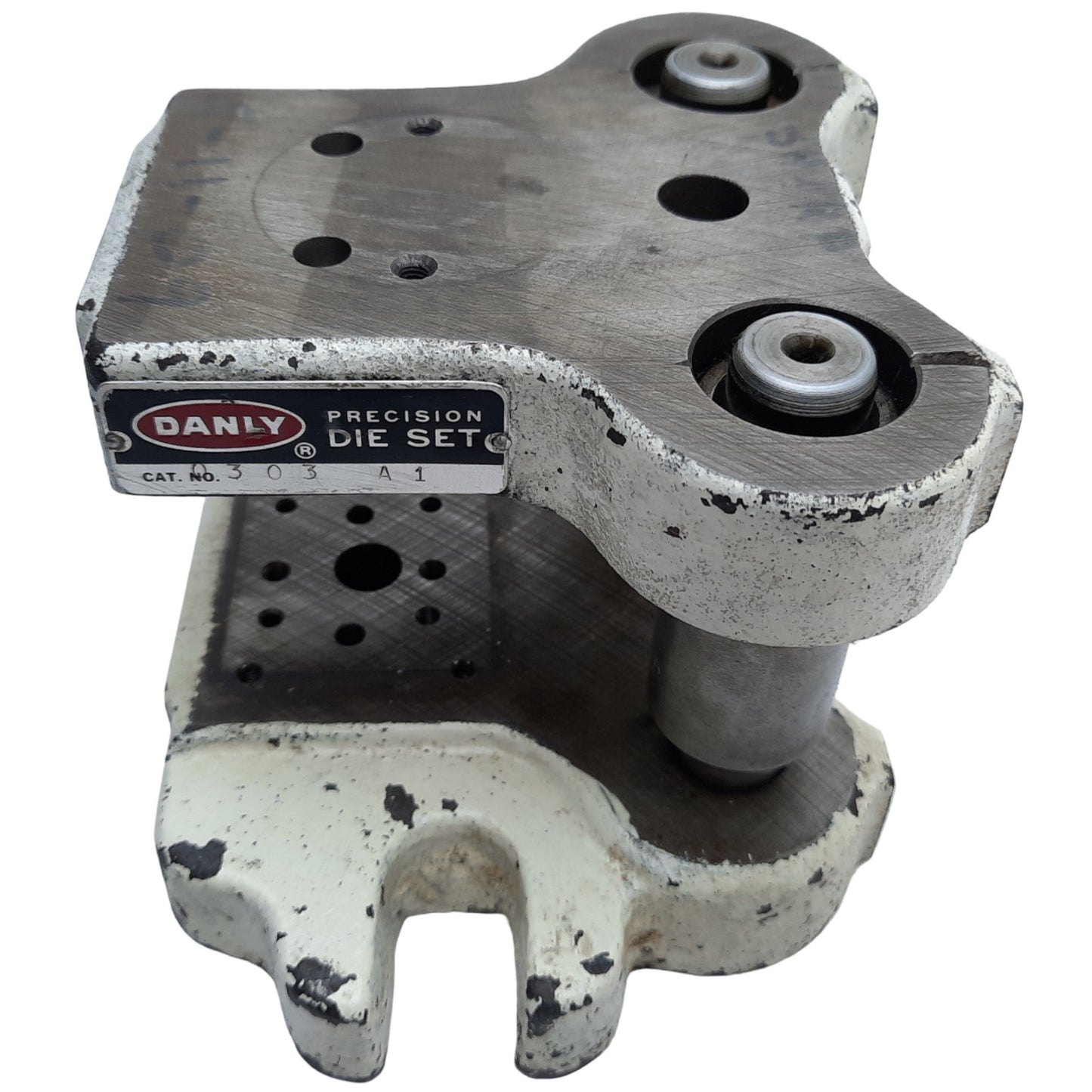 Used Danly 0303-A1 Precision Shoe Die Set, Two Post & Two Shoe, 3" x 3" Shoe, ø3/4"