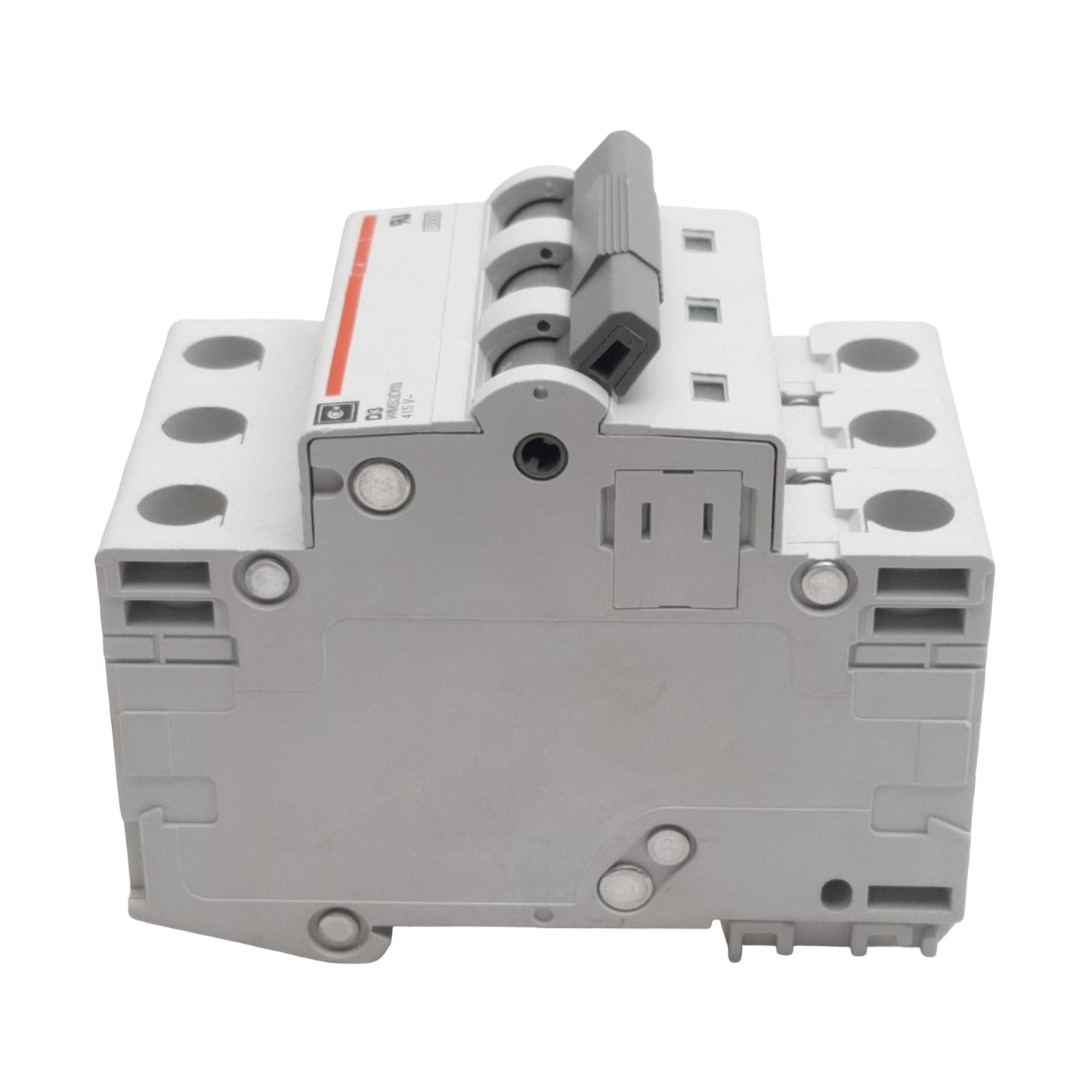 Used Cutler-Hammer WMS3D03 Circuit Breaker, 3-Pole, 3A 240/415VAC, DIN Rail