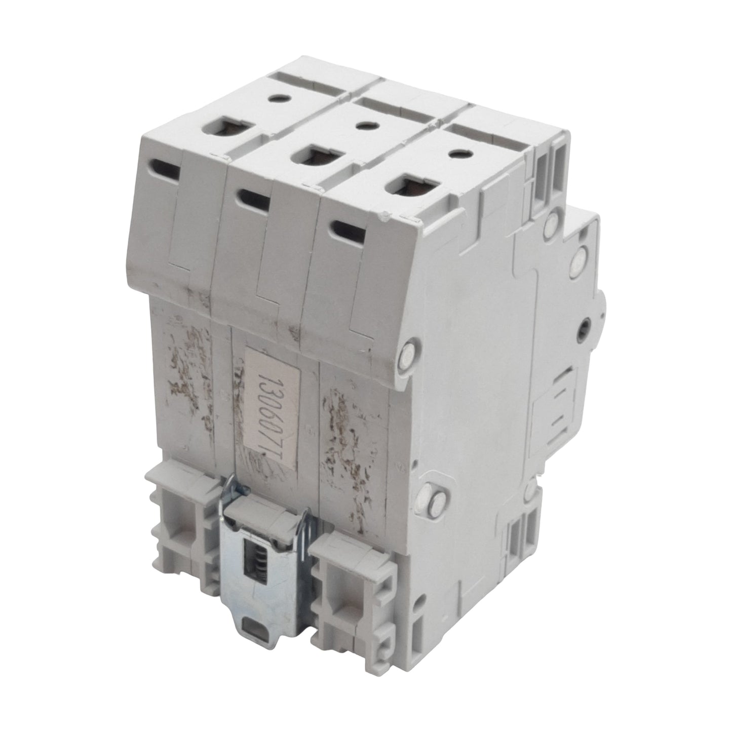 Used Cutler-Hammer WMS3D03 Circuit Breaker, 3-Pole, 3A 240/415VAC, DIN Rail