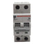 Used Cutler-Hammer WMS2D06 Circuit Breaker, 2-Pole, 6A 240/415VAC, DIN Rail