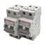 Used Lot of 2 Cutler-Hammer WMS2D02 Circuit Breaker, 2-Pole, 2A 240/415VAC, DIN Rail