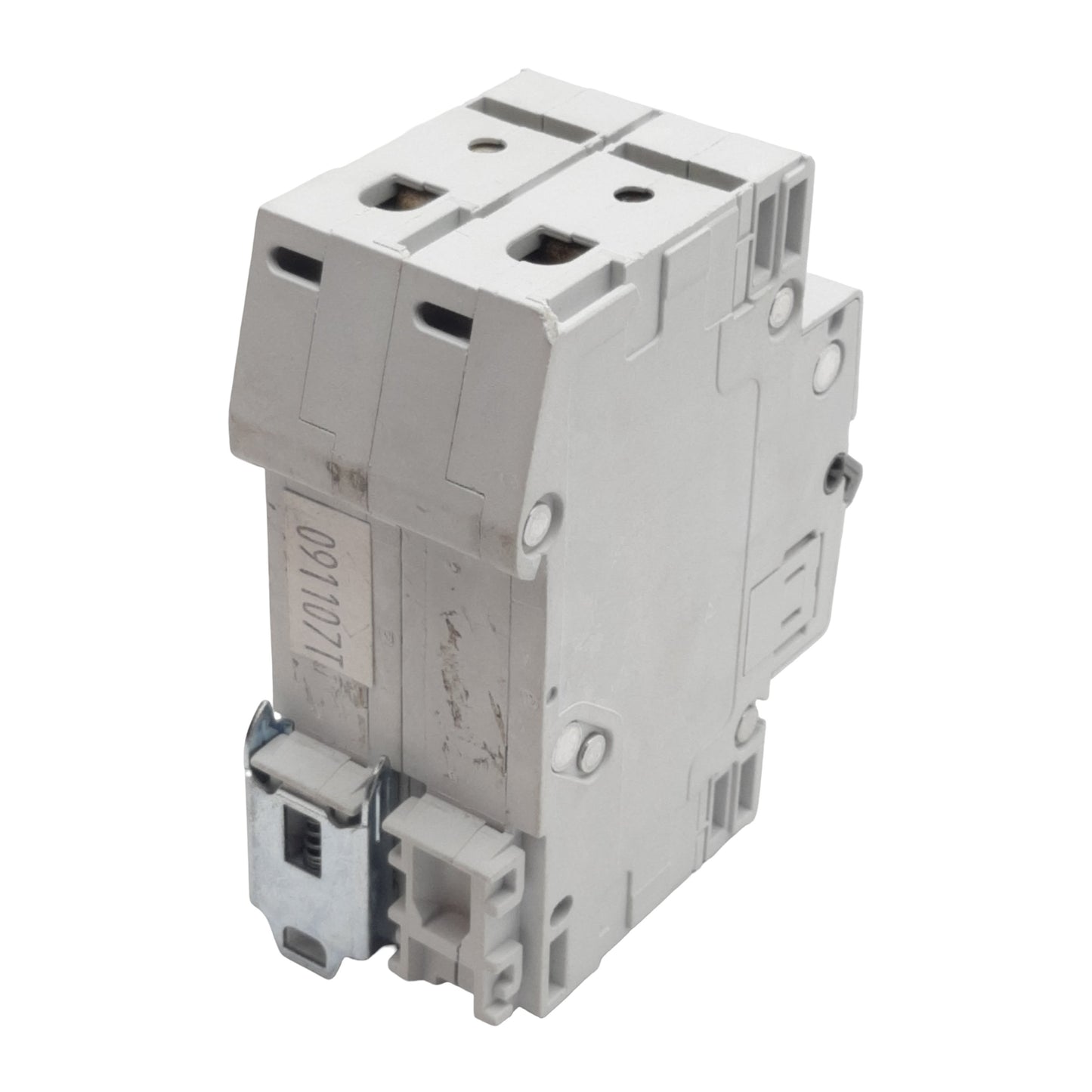 Used Lot of 2 Cutler-Hammer WMS2D02 Circuit Breaker, 2-Pole, 2A 240/415VAC, DIN Rail