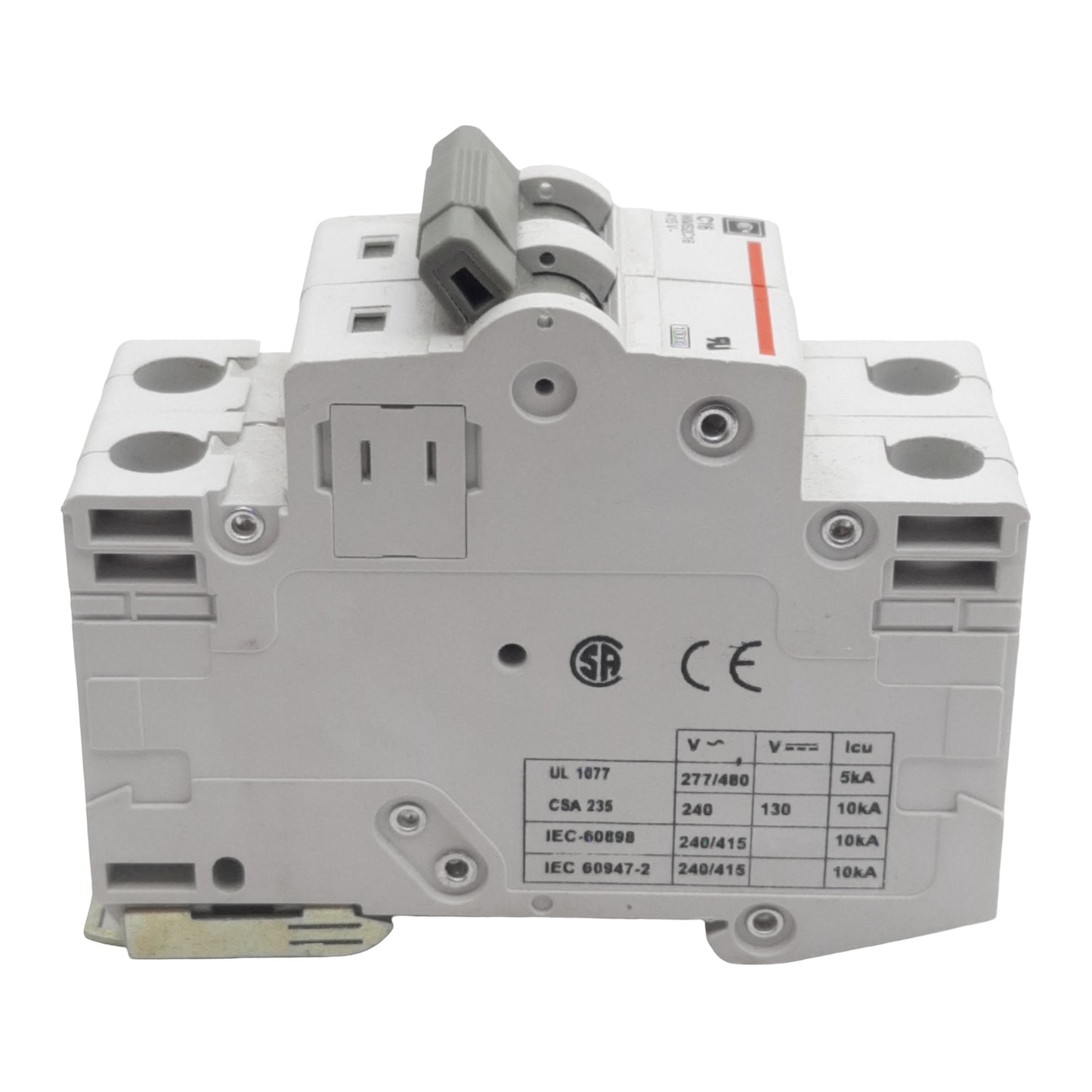 Used Cutler-Hammer WMS2C16 Circuit Breaker, 2-Pole, 16A 240/415VAC, DIN Rail