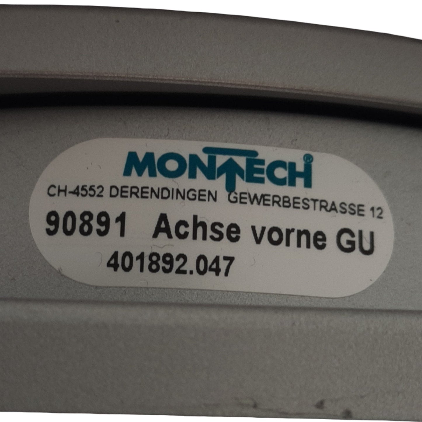 Used Montech 54798 Montrac Monorail Shuttle and Pallet, Length 550mm, 0.8A 24V DC
