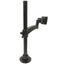 Used Ergotron DS100 LX Dual Stacking Arm Pole 3in x 3in Mounting, 360° Rotation