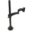 Used Ergotron DS100 LX Dual Stacking Arm Pole 3in x 3in Mounting, 360° Rotation