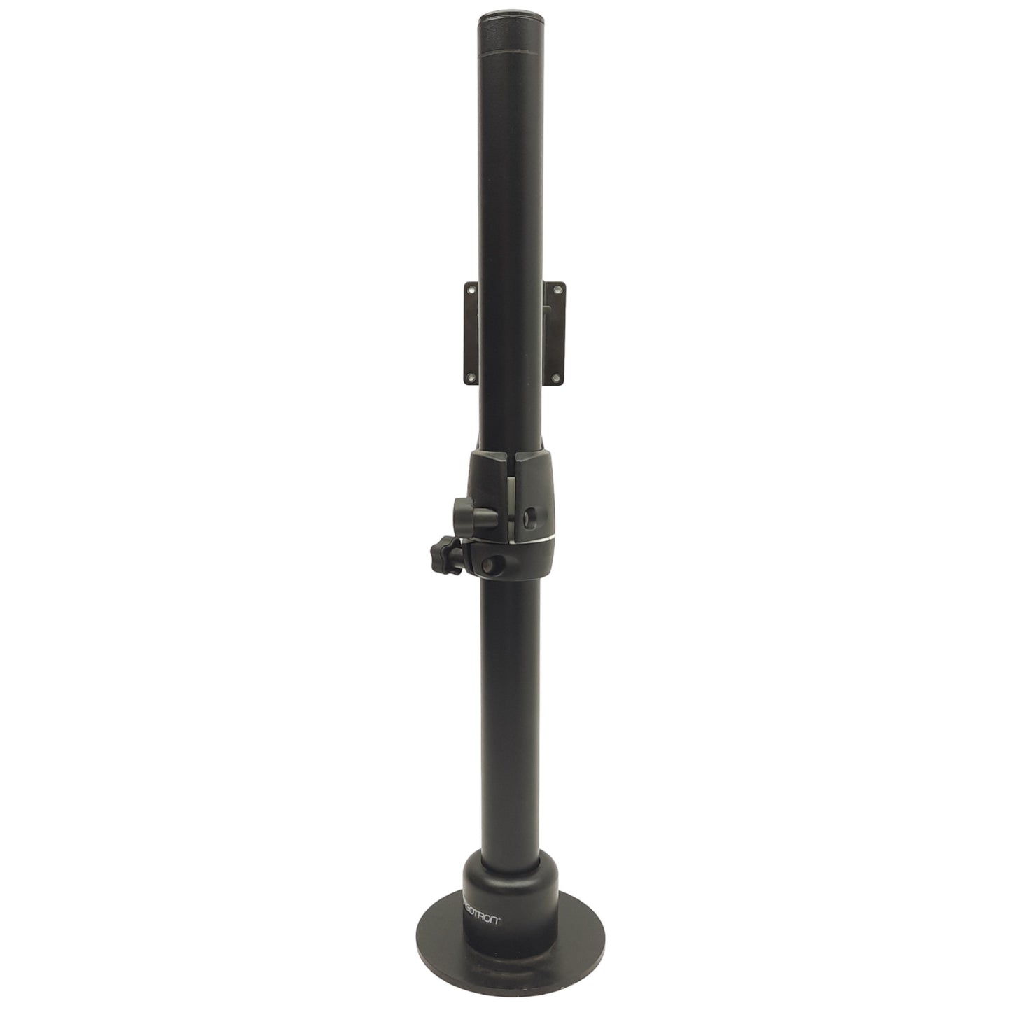 Used Ergotron DS100 LX Dual Stacking Arm Pole 3in x 3in Mounting, 360° Rotation