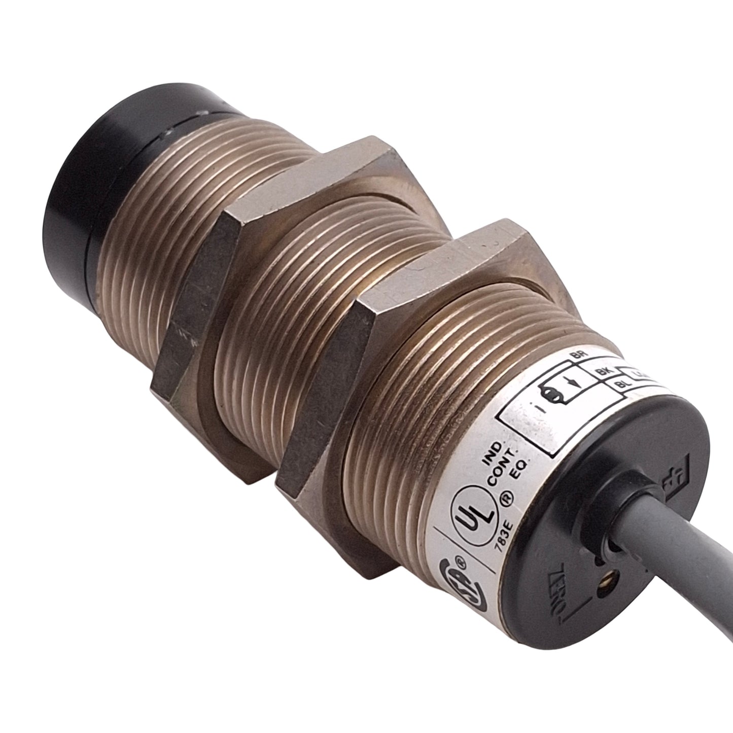 Used Electro Corp PCUA30M30AI Ultrasonic Proximity Sensor, 4-30in, 10-30VDC, 4-20mA