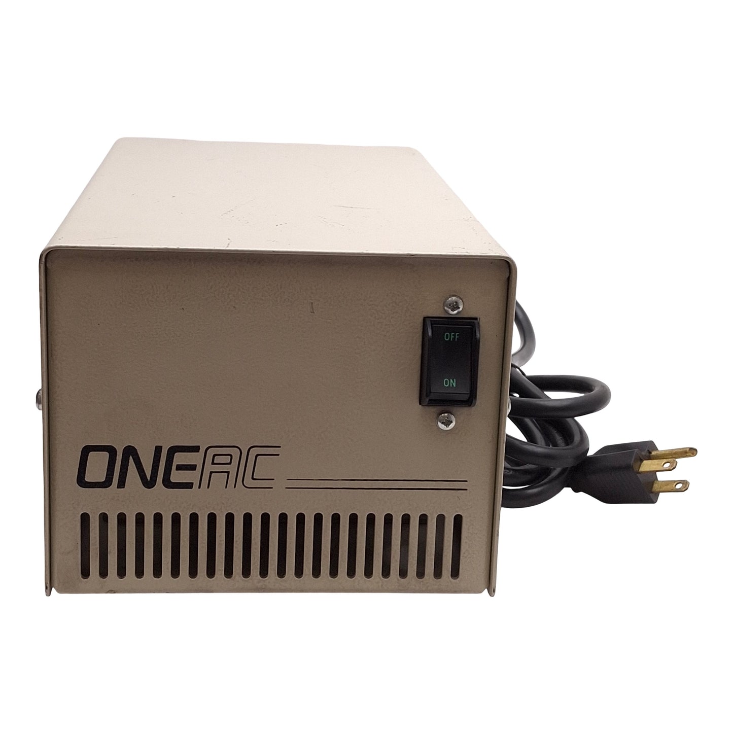Used ONEAC CP1107 006-210 Power Conditioner, 4-Port, 750VA Load, 120VAC, NEMA 5-15