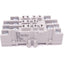 New Dayton 5X853F Relay Socket, 11-Pin, 300VAC 10A Max, DIN Rail Mount