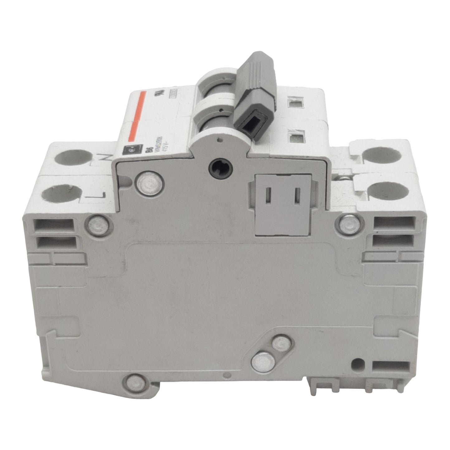 Used Cutler-Hammer WMS2B06 Circuit Breaker, 2-Pole, 6A 240/415VAC, DIN Rail