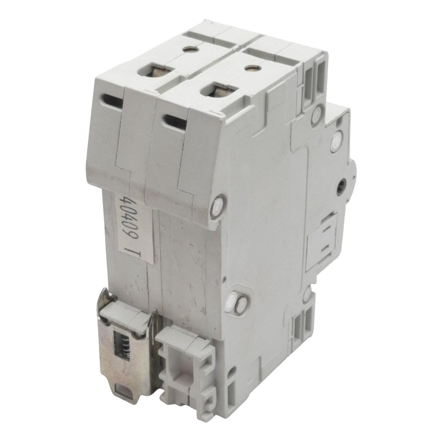 Used Cutler-Hammer WMS2B06 Circuit Breaker, 2-Pole, 6A 240/415VAC, DIN Rail
