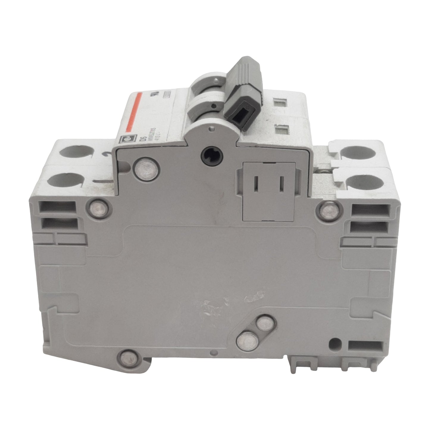 Used Cutler-Hammer WMS2D05 Circuit Breaker, 2-Pole, 5A 240/415VAC, DIN Rail