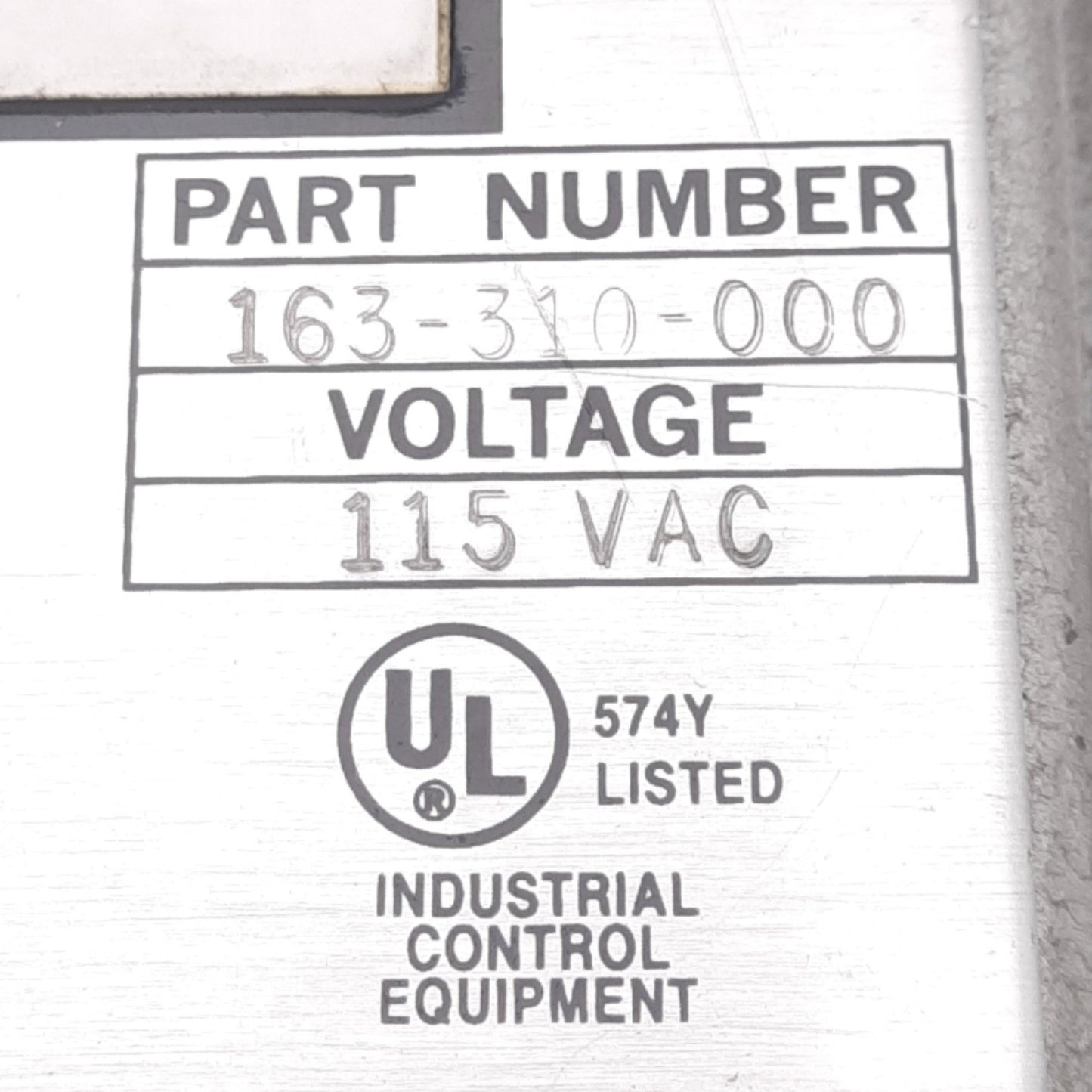 Used Trabon 163-310-000 LUBRIQUIP Maxi-Monitor Mark-III Universal Controller, 115VAC