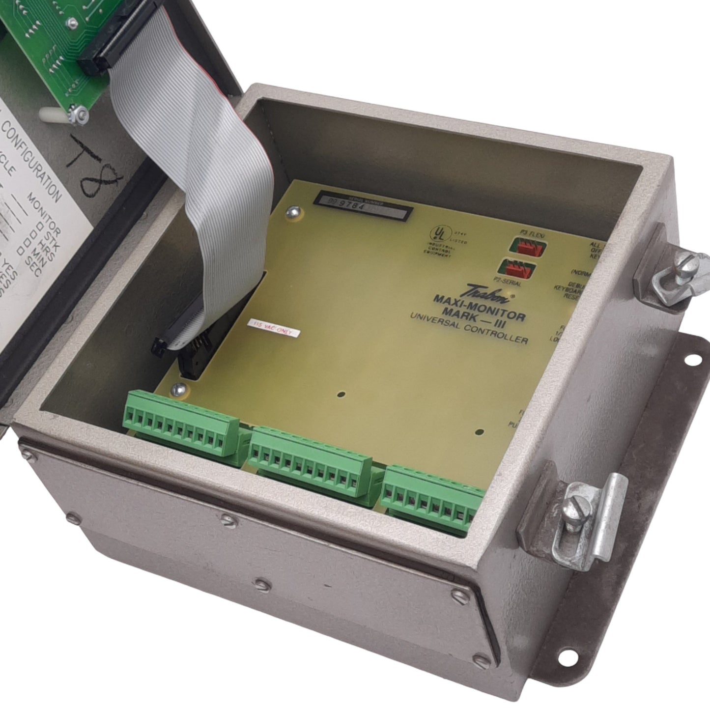 Used Trabon 163-310-000 LUBRIQUIP Maxi-Monitor Mark-III Universal Controller, 115VAC