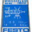 Used Festo MT2H-5/2-4.0-L-S-VI Pneumatic Solenoid Valve, 5/2-Way, 0.9-10 bar, 24V DC