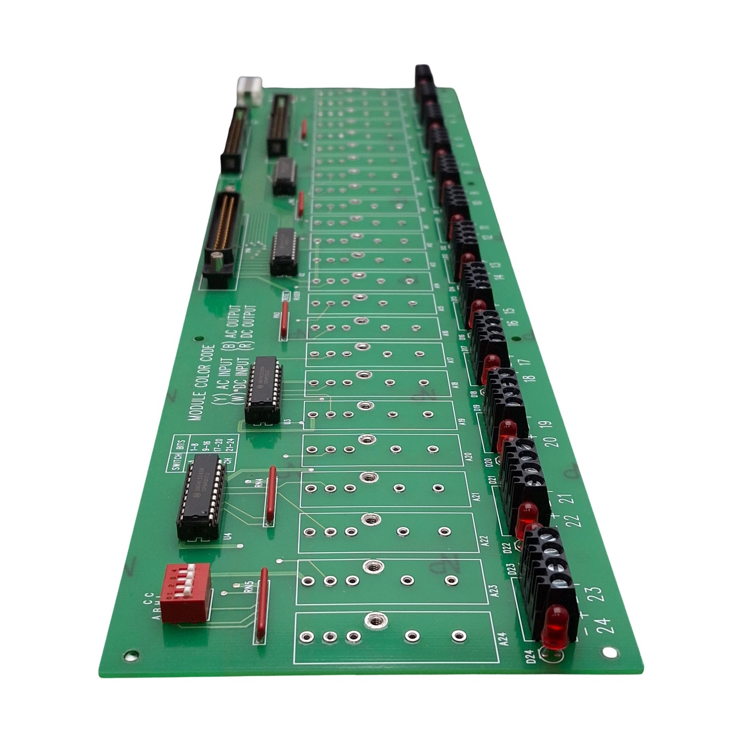 Used Computer Boards SSR-RACK24 Solid State Relay I/O Backplane, 24-Channel, 5VDC