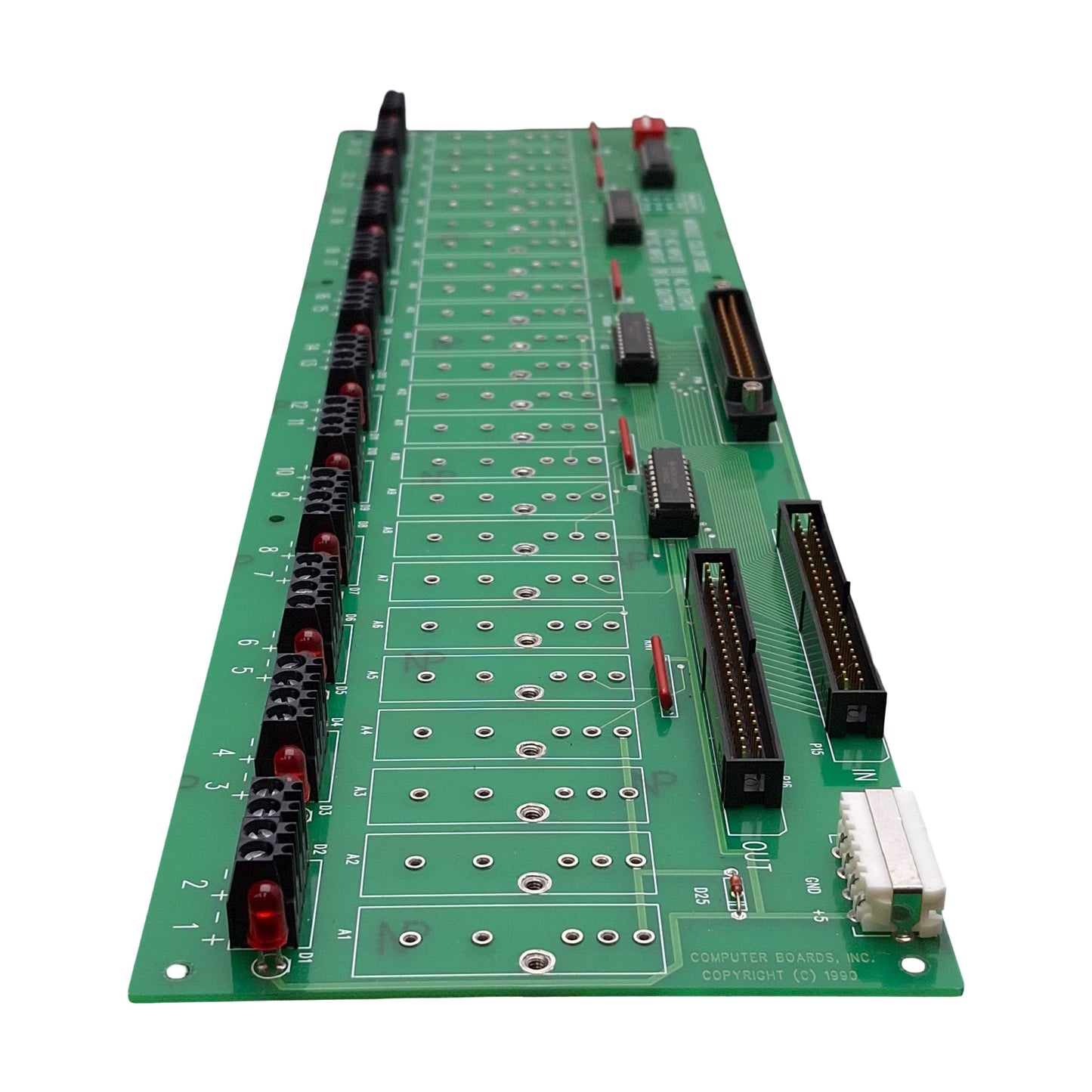Used Computer Boards SSR-RACK24 Solid State Relay I/O Backplane, 24-Channel, 5VDC